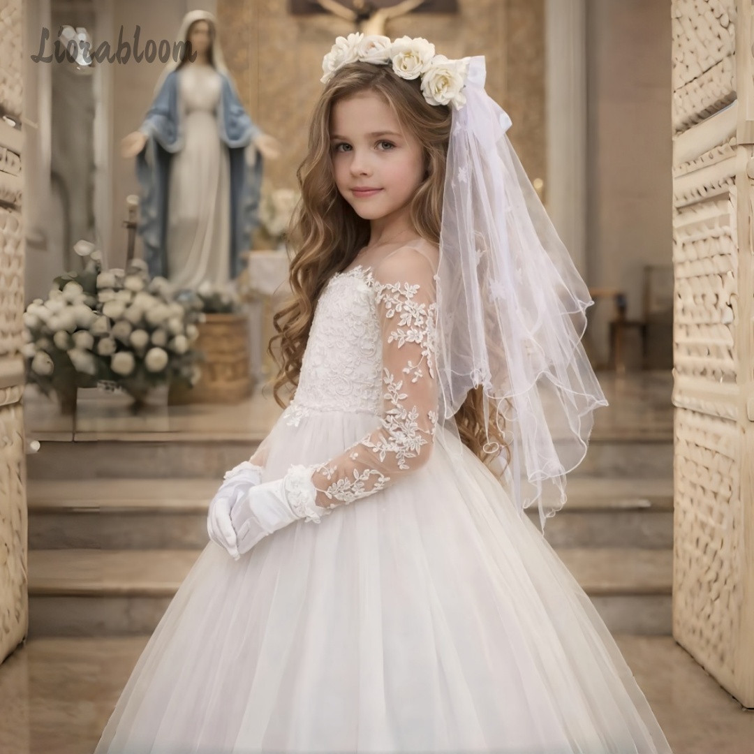 Formal Attire Woman - Kanten trouwjurk voor meisjes, op maat