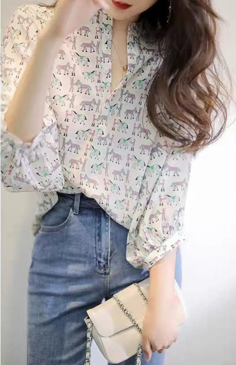 Women Formal Wear White Shirt - Zomerse dames tops met halve mouwen,