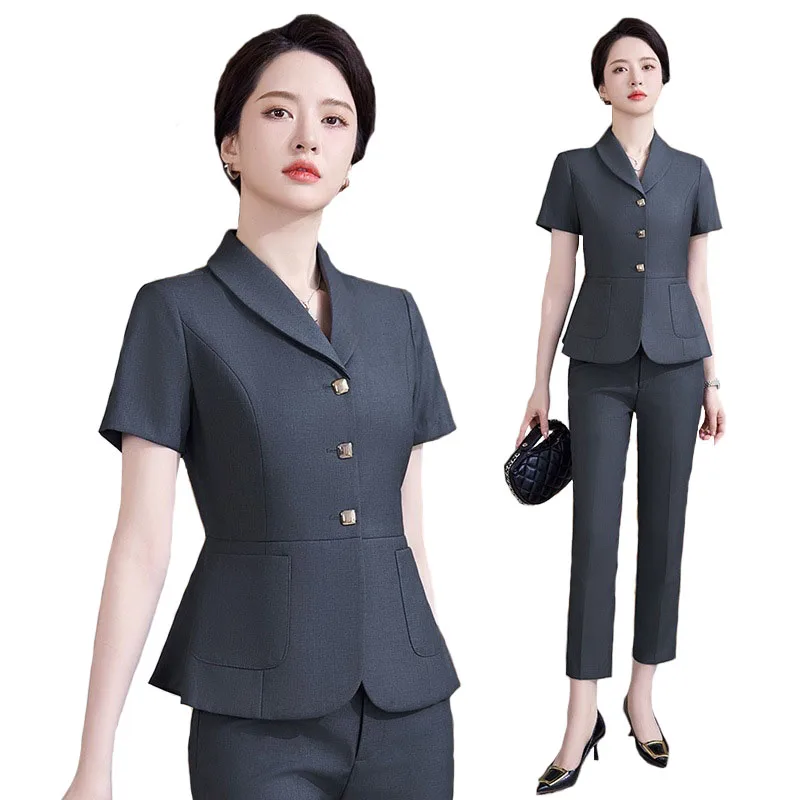 Women Formal Wear For Interview - Pop 2024 Zomer Formele OL Stijlen