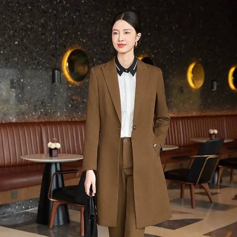 Women Formal Wear For Interview - Hoge kwaliteit stof herfst winter formele