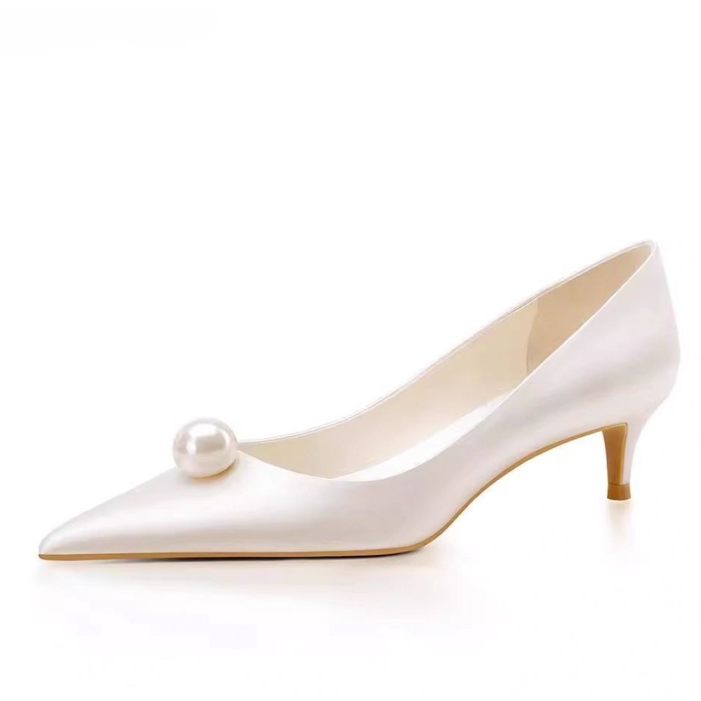 Nieuwe witte satijnen bruidssc - Women Formal Wear For Wedding recensie en prijs