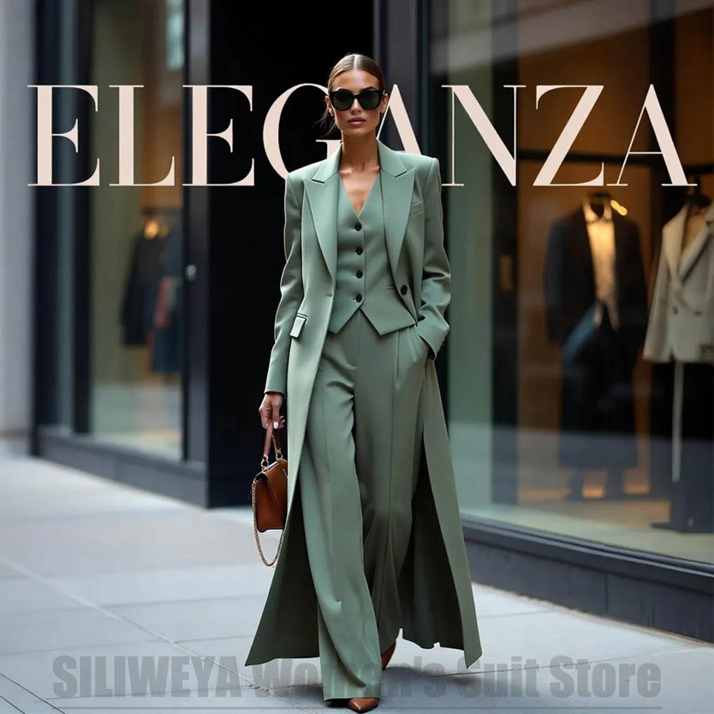 Chique damespak driedelig met  - Women Formal Wear Blazer Set recensie en prijs