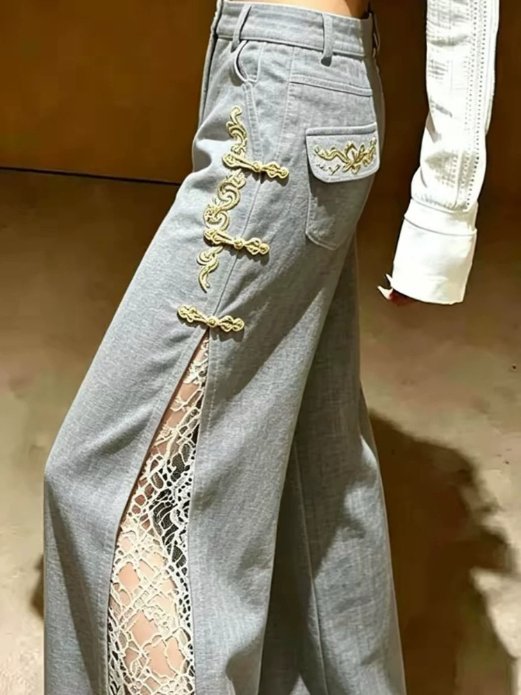 Op maat gemaakte grijze elegan - Tailored Trouser Wide recensie en prijs