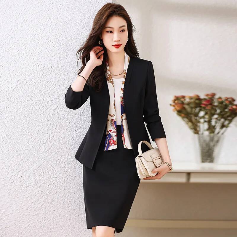 Formele damespakken met rok en - Women Formal Wear Blazer Set recensie en prijs