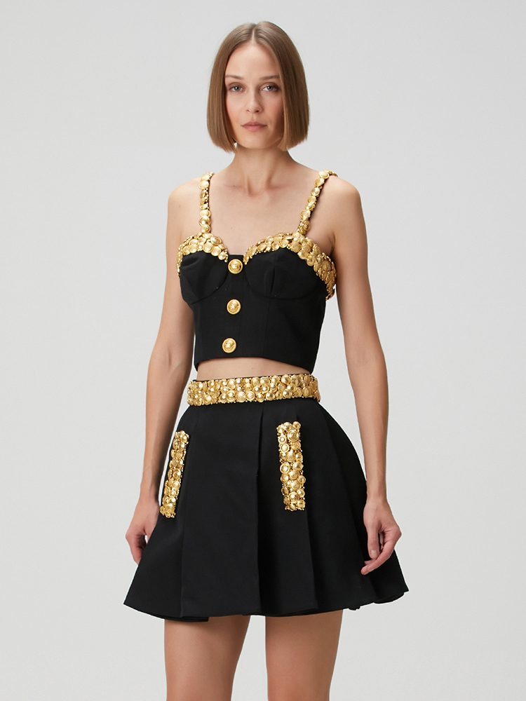 VC zwarte tweedelige set jurk  - Women Formal Wear Dress recensie en prijs