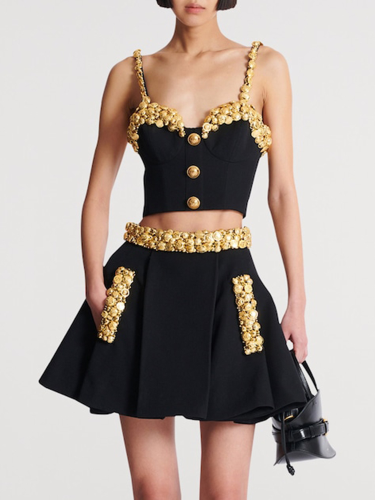 VC zwarte tweedelige set jurk  - Women Formal Wear Dress recensie en prijs