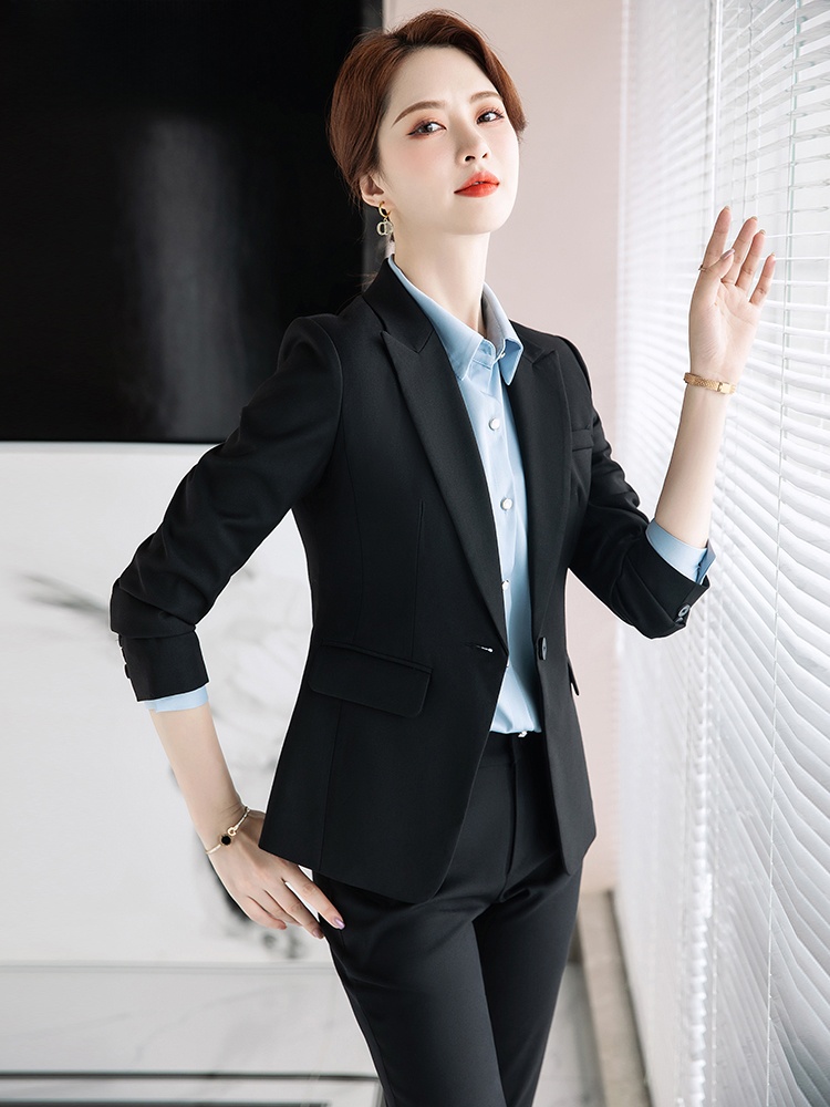 Grijze pakset voor dames Lente - Women Formal Wear For Interview recensie en prijs