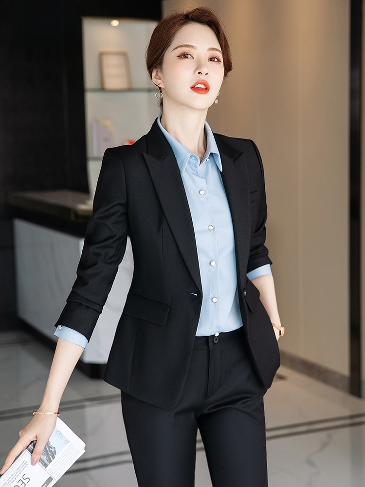 Grijze pakset voor dames Lente - Women Formal Wear For Interview recensie en prijs