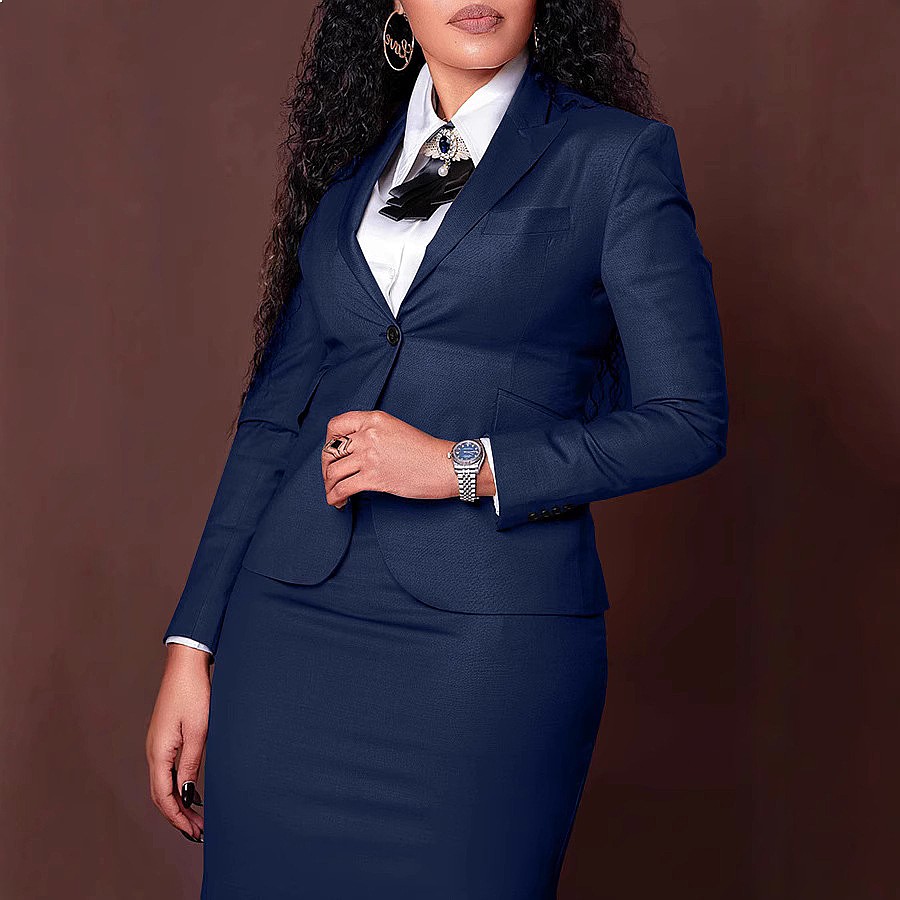 Damesblazerpak, set met lange  - Women Formal Wear Blazer Set recensie en prijs