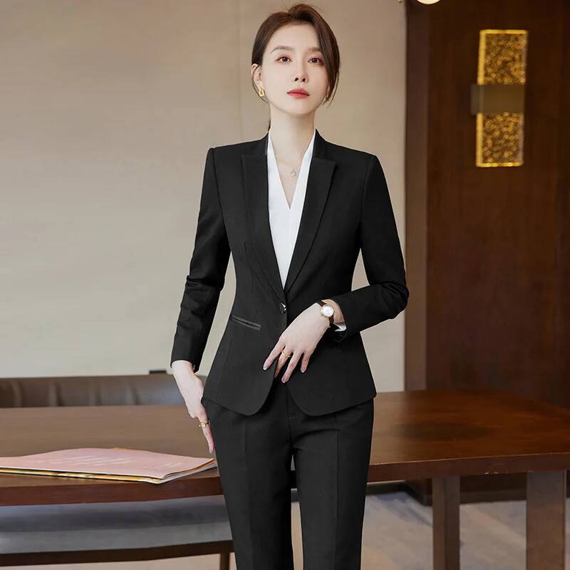 Dames Kantoor Werkkleding Pakk - Women Formal Wear Blazer Set recensie en prijs