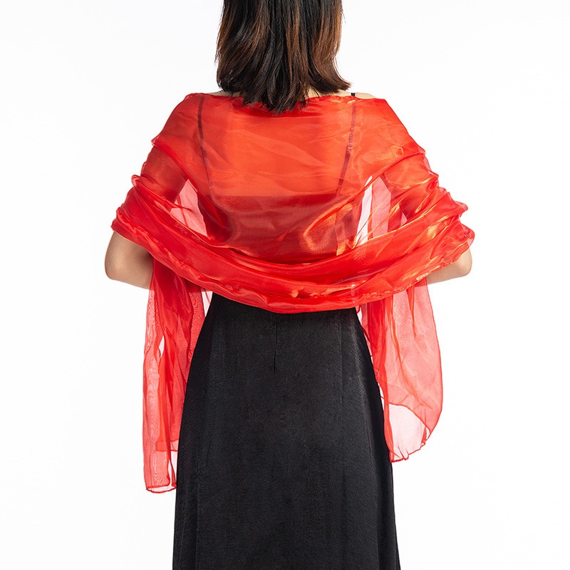 Elegante effenkleurige shawl v - Women Formal Wear Dress recensie en prijs