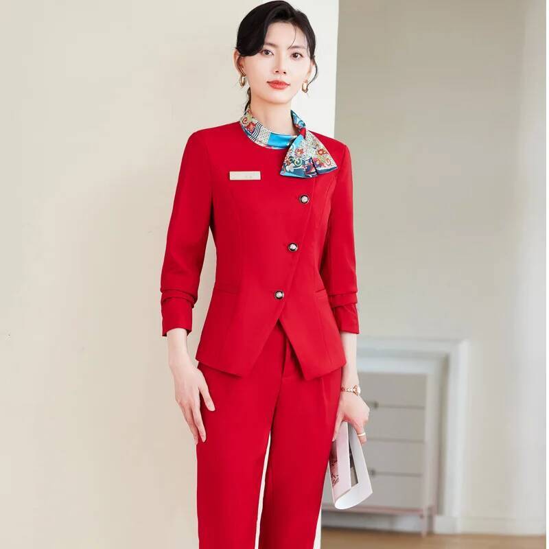 Plus Size Formele Elegante Sti - Women Formal Wear Blazer Set recensie en prijs