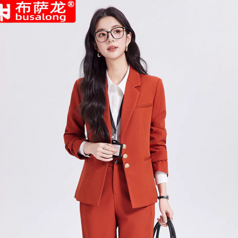 Kaki damespakset, high-end, ca - Women Formal Wear For Interview recensie en prijs