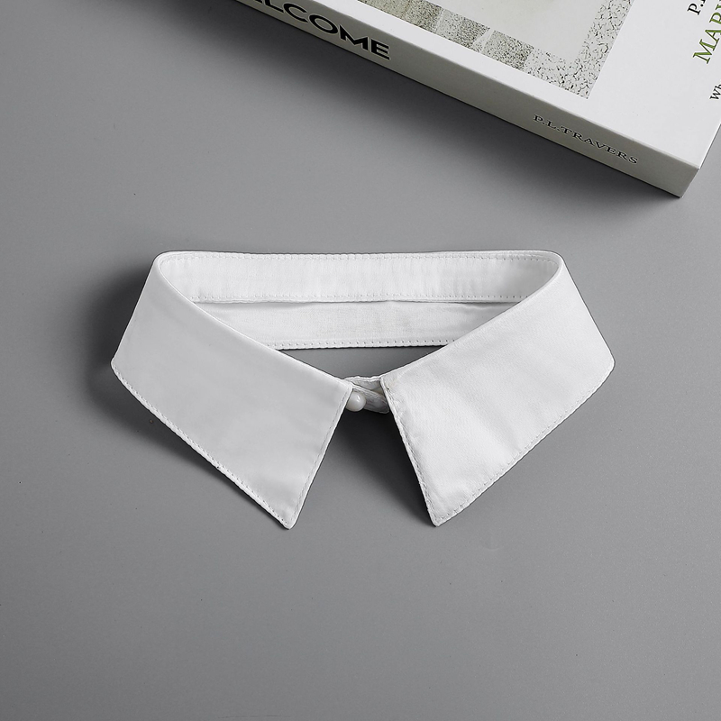 Dames stijlvolle afneembare st - Women Formal Wear White Shirt recensie en prijs