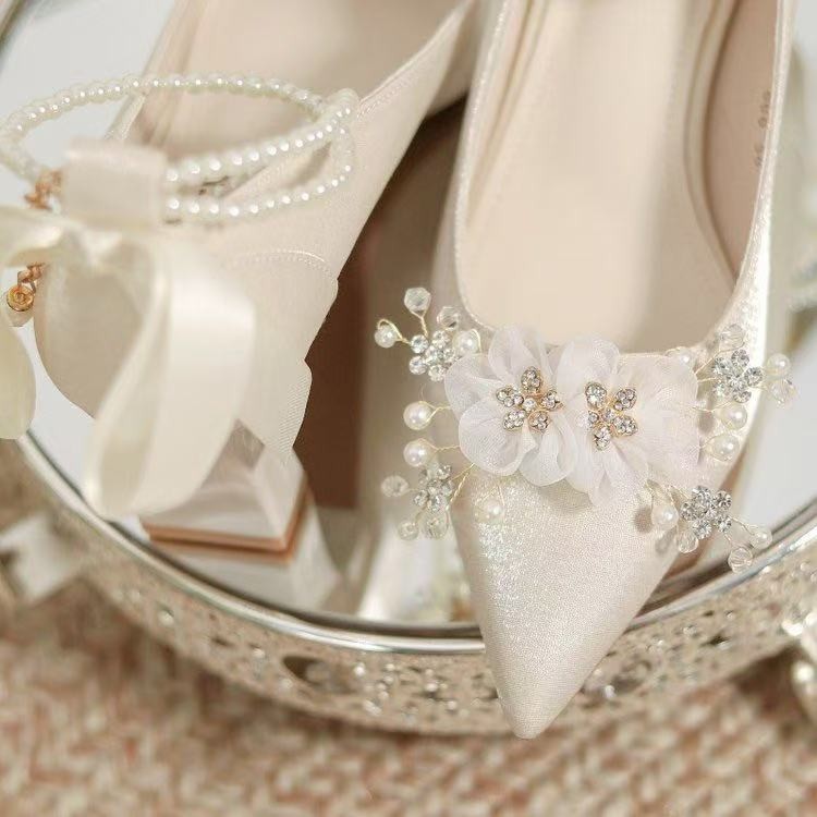 Trouwschoenen in Franse stijl, - Women Formal Wear For Wedding recensie en prijs