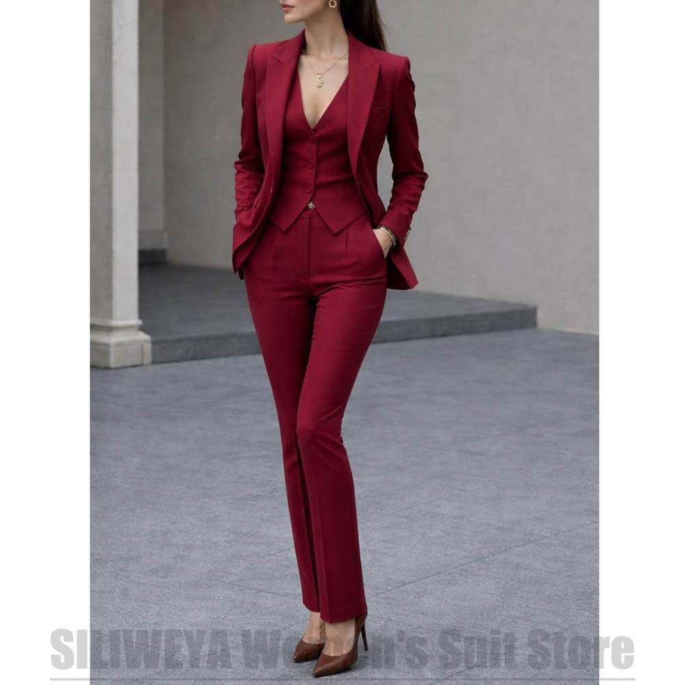Dames 3-delige pakset Blazer V - Women Formal Wear Blazer Set recensie en prijs
