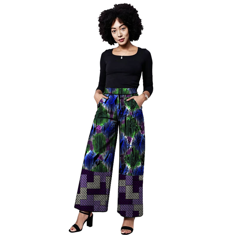 Ankara Outfit Dames patchworkb - Tailored Trouser Wide recensie en prijs