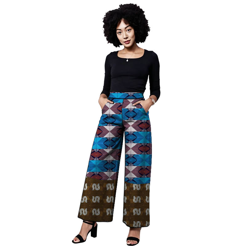 Ankara Outfit Dames patchworkb - Tailored Trouser Wide recensie en prijs