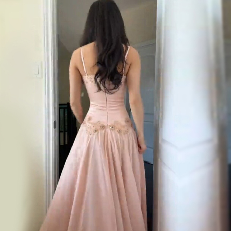 Elegante roze strapless maxi-j - Women Formal Wear Dress recensie en prijs